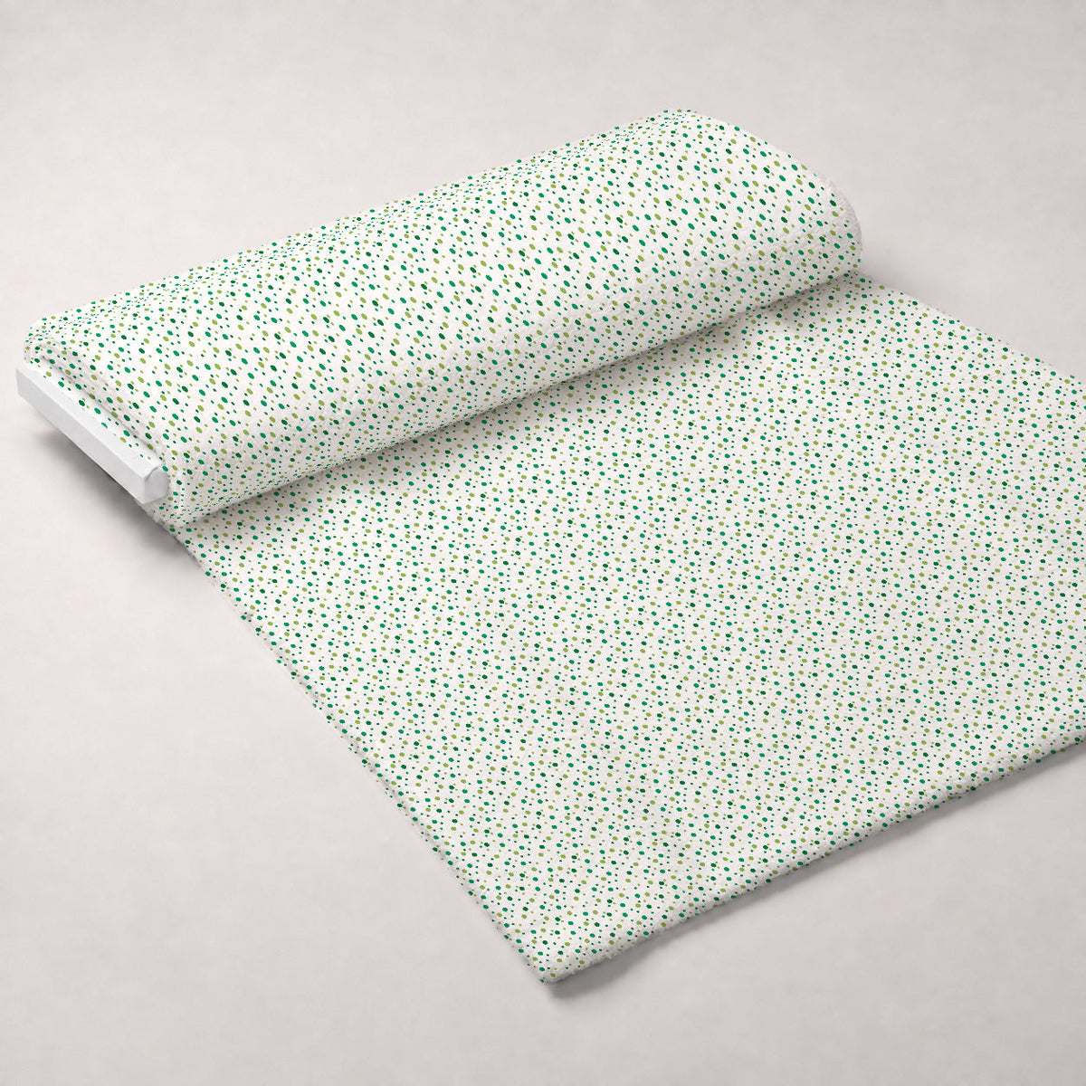 Holiday Sprinkles Pattern 9 Fleece Fabric — fleece fabric unrolled bolt preview (mv-fleece-v1:bolt)