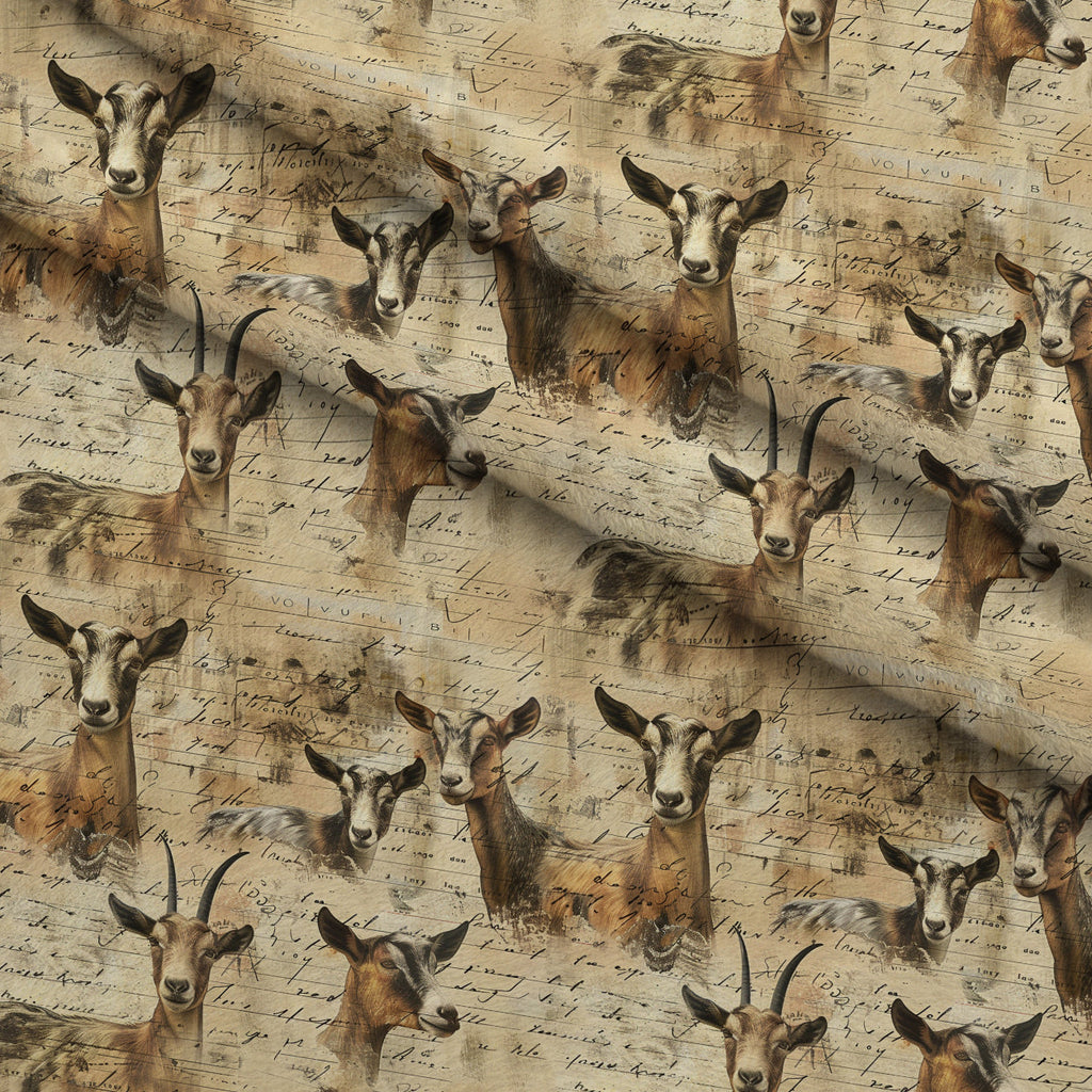 Homestead Ledger Pattern 28 Fleece Fabric — fleece fabric folded close-up preview (mv-fleece-v1:lying)