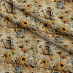 Homestead Ledger Pattern 42 Fleece Fabric — fleece fabric folded close-up preview (mv-fleece-v1:lying)