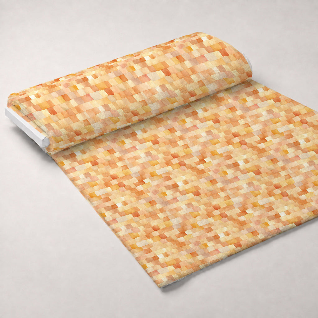 Honey Pebbles Pattern 5 Fleece Fabric — fleece fabric unrolled bolt preview (mv-fleece-v1:bolt)