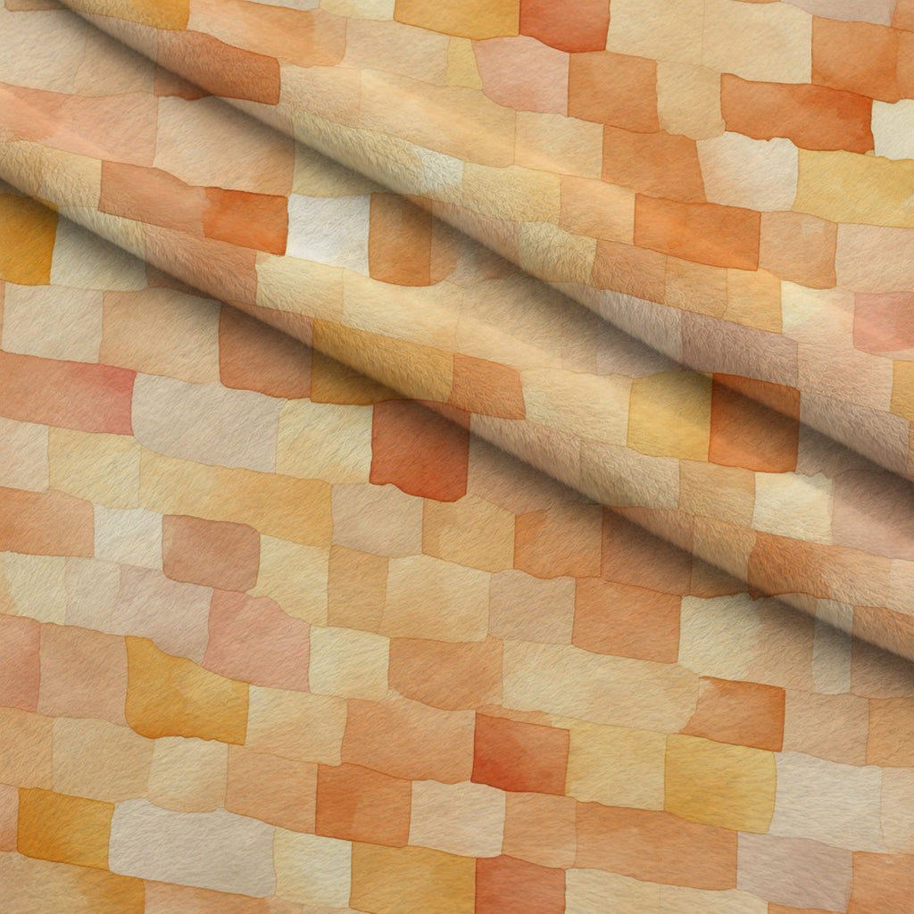 Honey Pebbles Pattern 5 Fleece Fabric — fleece fabric folded close-up preview (mv-fleece-v1:lying)