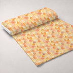 Honey Pebbles Pattern 7 Fleece Fabric — fleece fabric unrolled bolt preview (mv-fleece-v1:bolt)