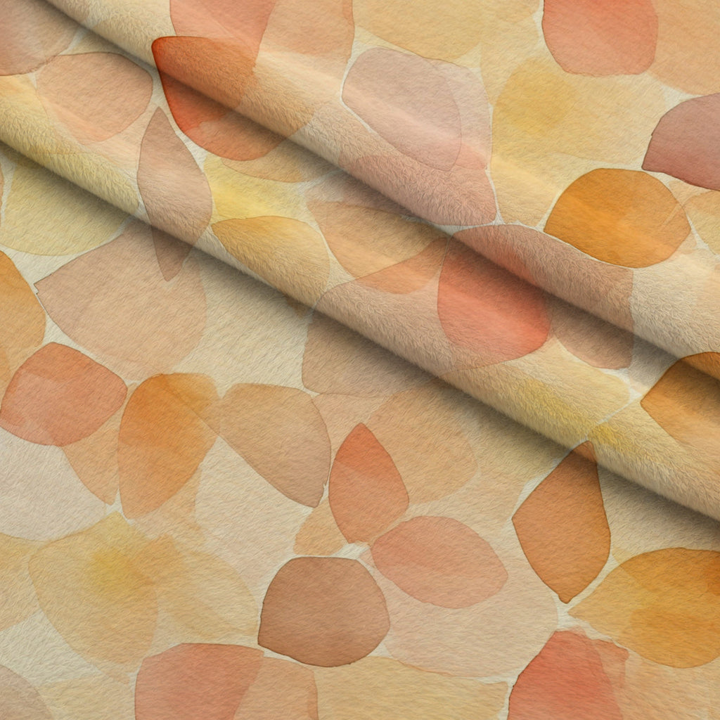 Honey Pebbles Pattern 7 Fleece Fabric — fleece fabric folded close-up preview (mv-fleece-v1:lying)
