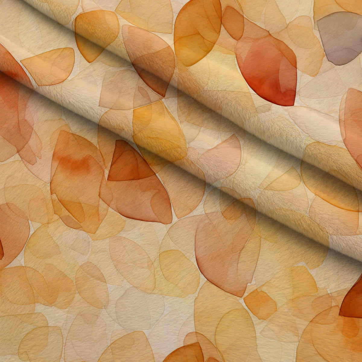 Honey Pebbles Pattern 8 Fleece Fabric — fleece fabric folded close-up preview (mv-fleece-v1:lying)