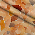 Honey Pebbles Pattern 9 Fleece Fabric — fleece fabric folded close-up preview (mv-fleece-v1:lying)