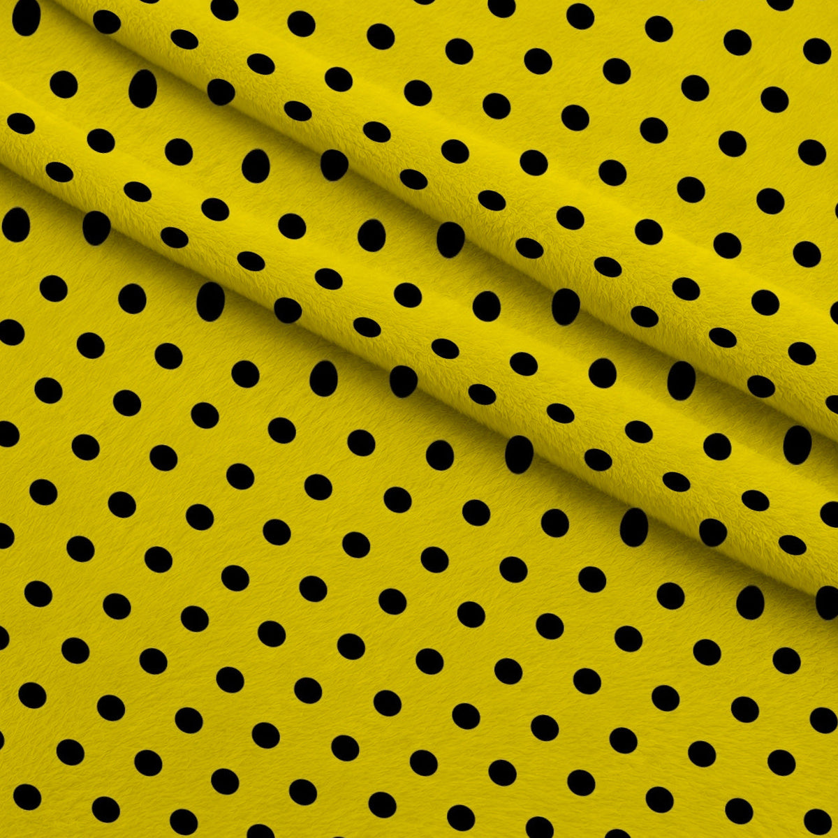 Honeybee Hearts Pattern 11 Fleece Fabric — fleece fabric folded close-up preview (mv-fleece-v1:lying)