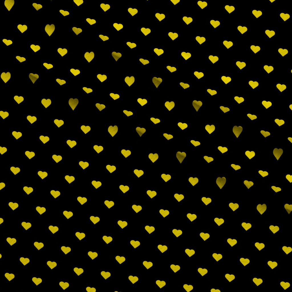 Honeybee Hearts Pattern 16 Fleece Fabric — fleece fabric folded close-up preview (mv-fleece-v1:lying)