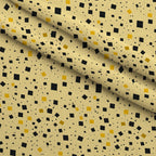 Honeycomb Blooms Pattern 2 Fleece Fabric — fleece fabric folded close-up preview (mv-fleece-v1:lying)