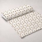 Honeycomb Buzz Pattern 17 Fleece Fabric — fleece fabric unrolled bolt preview (mv-fleece-v1:bolt)