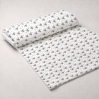 Honeycomb Buzz Pattern 19 Fleece Fabric — fleece fabric unrolled bolt preview (mv-fleece-v1:bolt)