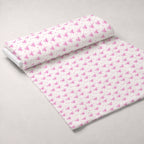 Honeycomb Buzz Pattern 3 Fleece Fabric — fleece fabric unrolled bolt preview (mv-fleece-v1:bolt)