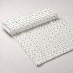 Honeycomb Harvest Pattern 17 Fleece Fabric — fleece fabric unrolled bolt preview (mv-fleece-v1:bolt)