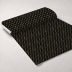 Honeycomb Hive Pattern 2 Fleece Fabric — fleece fabric unrolled bolt preview (mv-fleece-v1:bolt)