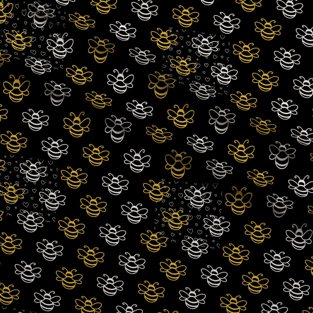 Honeycomb Hive Pattern 2 Fleece Fabric — fleece fabric folded close-up preview (mv-fleece-v1:lying)
