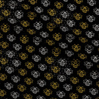 Honeycomb Hive Pattern 2 Fleece Fabric — fleece fabric folded close-up preview (mv-fleece-v1:lying)