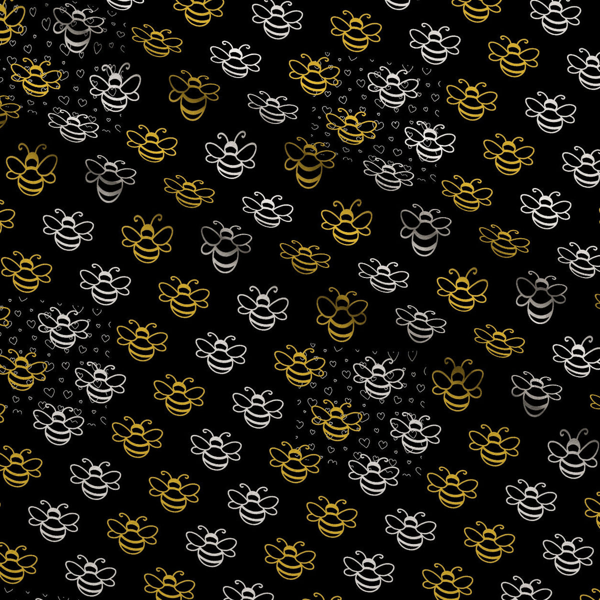 Honeycomb Hive Pattern 2 Fleece Fabric — fleece fabric folded close-up preview (mv-fleece-v1:lying)