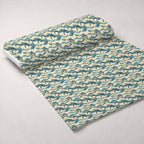 Honu Tides Pattern 4 Fleece Fabric — fleece fabric unrolled bolt preview (mv-fleece-v1:bolt)