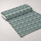 Honu Tides Pattern 5 Fleece Fabric — fleece fabric unrolled bolt preview (mv-fleece-v1:bolt)
