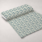 Honu Tides Pattern 6 Fleece Fabric — fleece fabric unrolled bolt preview (mv-fleece-v1:bolt)