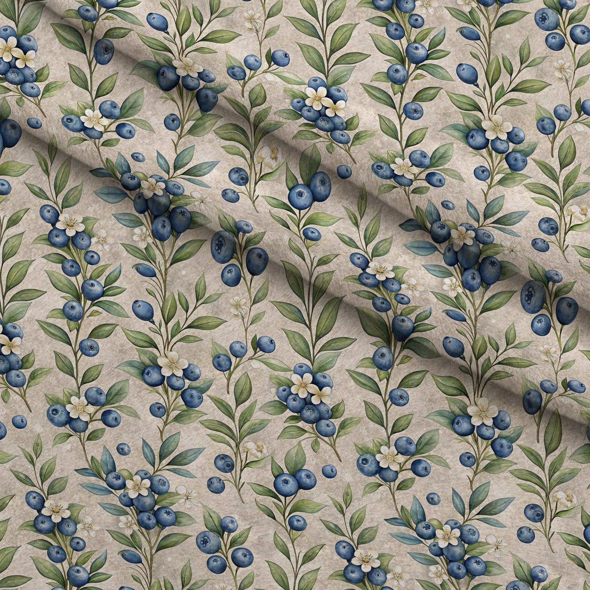 Huckleberry Harvest Pattern 6 Fleece Fabric — fleece fabric folded close-up preview (mv-fleece-v1:lying)