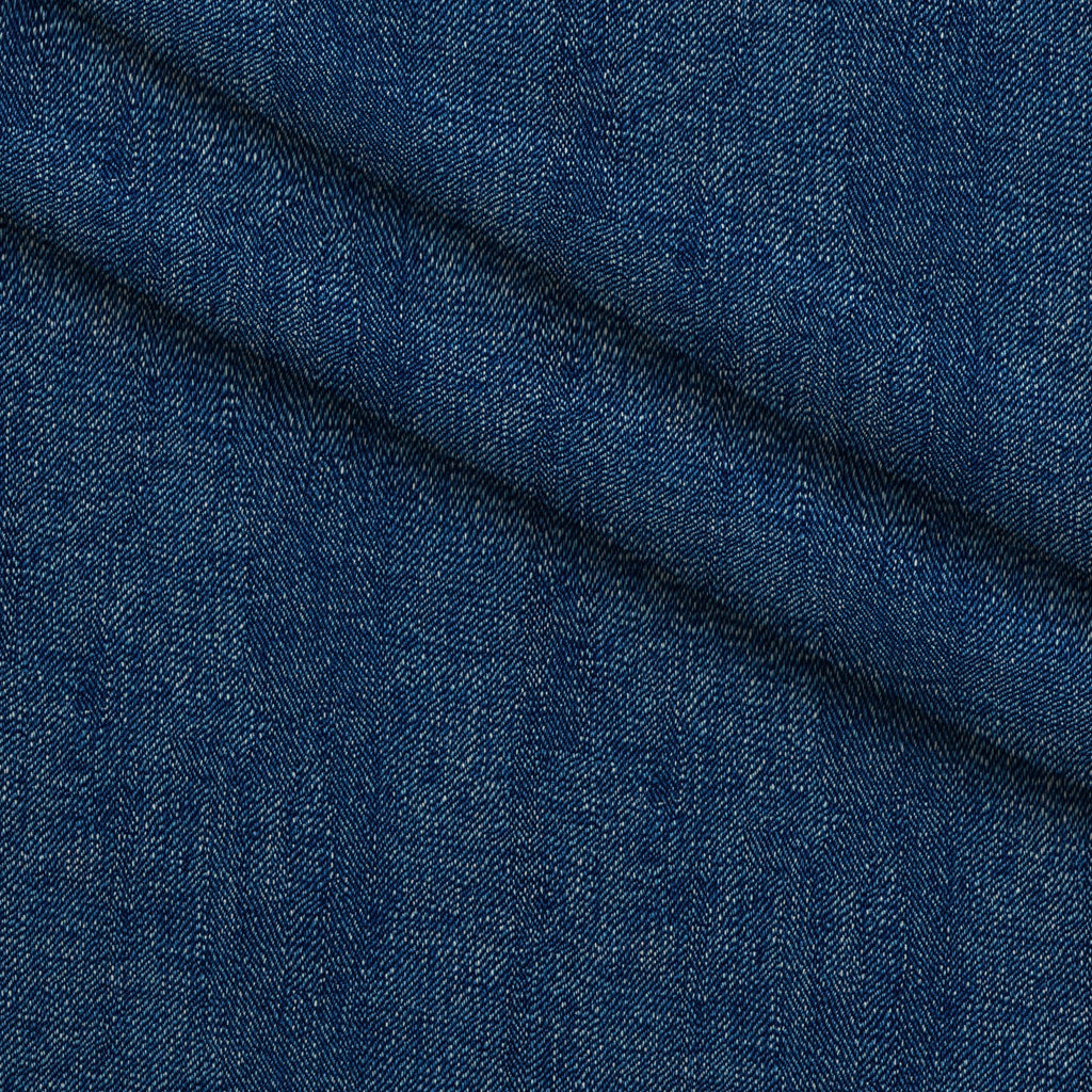 Indigo Twill Pattern 12 Fleece Fabric — fleece fabric folded close-up preview (mv-fleece-v1:lying)