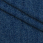 Indigo Twill Pattern 12 Fleece Fabric — fleece fabric folded close-up preview (mv-fleece-v1:lying)