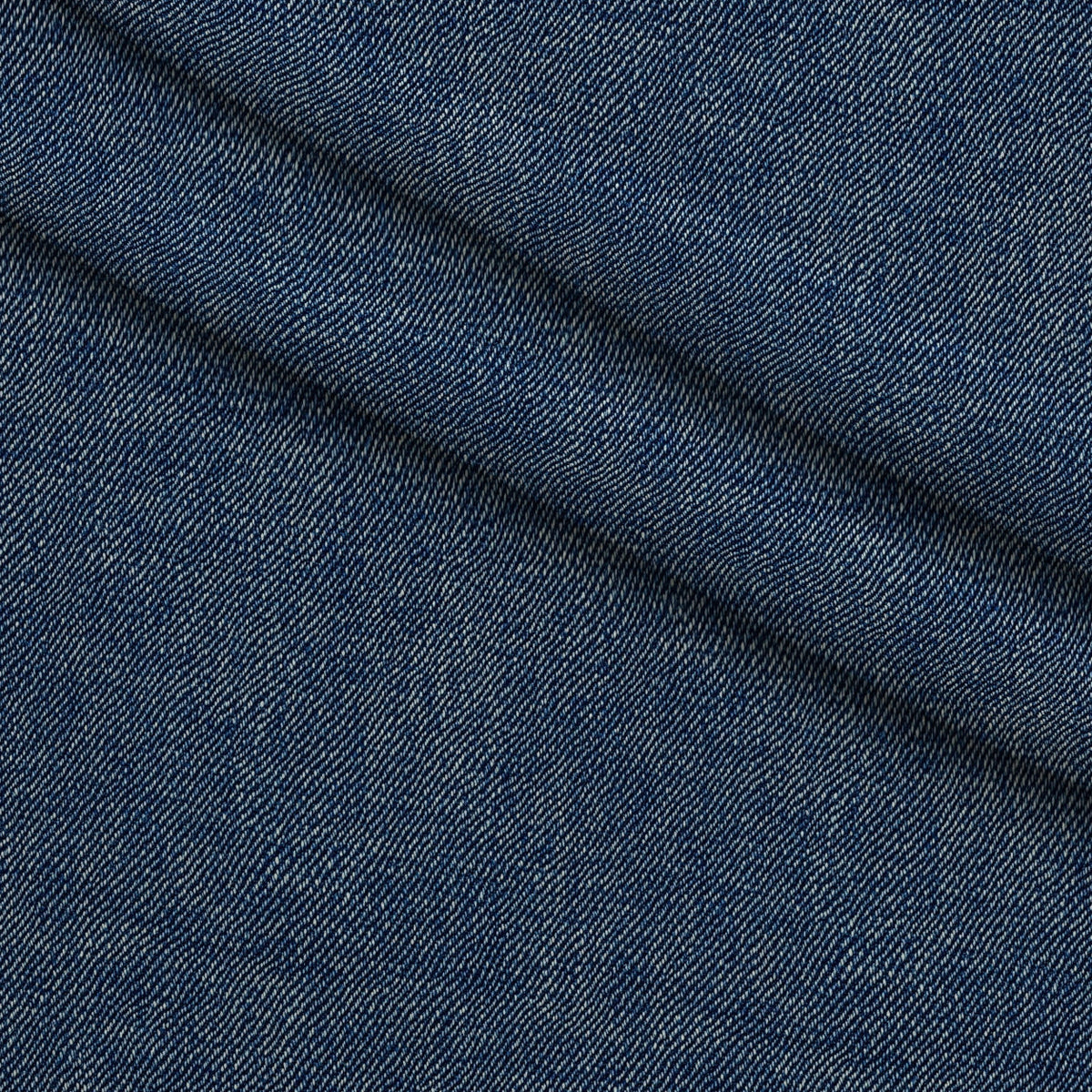 Indigo Twill Pattern 14 Fleece Fabric — fleece fabric folded close-up preview (mv-fleece-v1:lying)