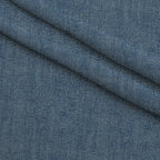 Indigo Twill Pattern 15 Fleece Fabric — fleece fabric folded close-up preview (mv-fleece-v1:lying)