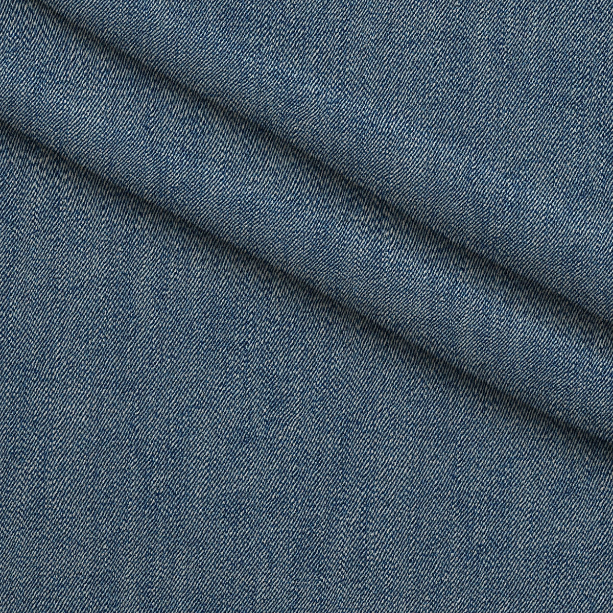 Indigo Twill Pattern 15 Fleece Fabric — fleece fabric folded close-up preview (mv-fleece-v1:lying)