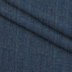 Indigo Twill Pattern 18 Fleece Fabric — fleece fabric folded close-up preview (mv-fleece-v1:lying)