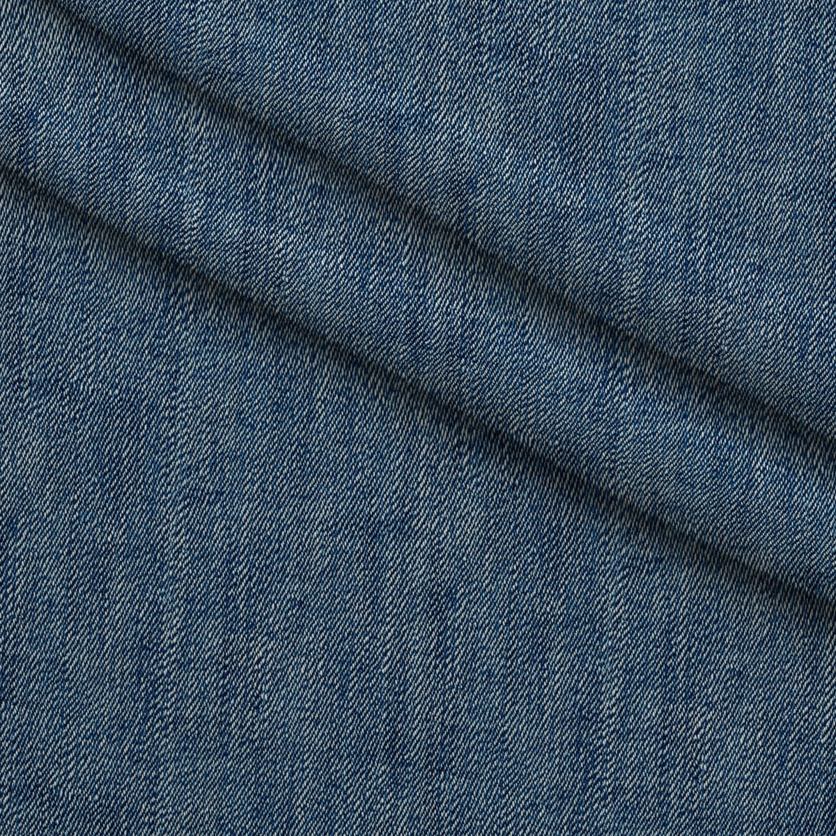 Indigo Twill Pattern 4 Fleece Fabric — fleece fabric folded close-up preview (mv-fleece-v1:lying)