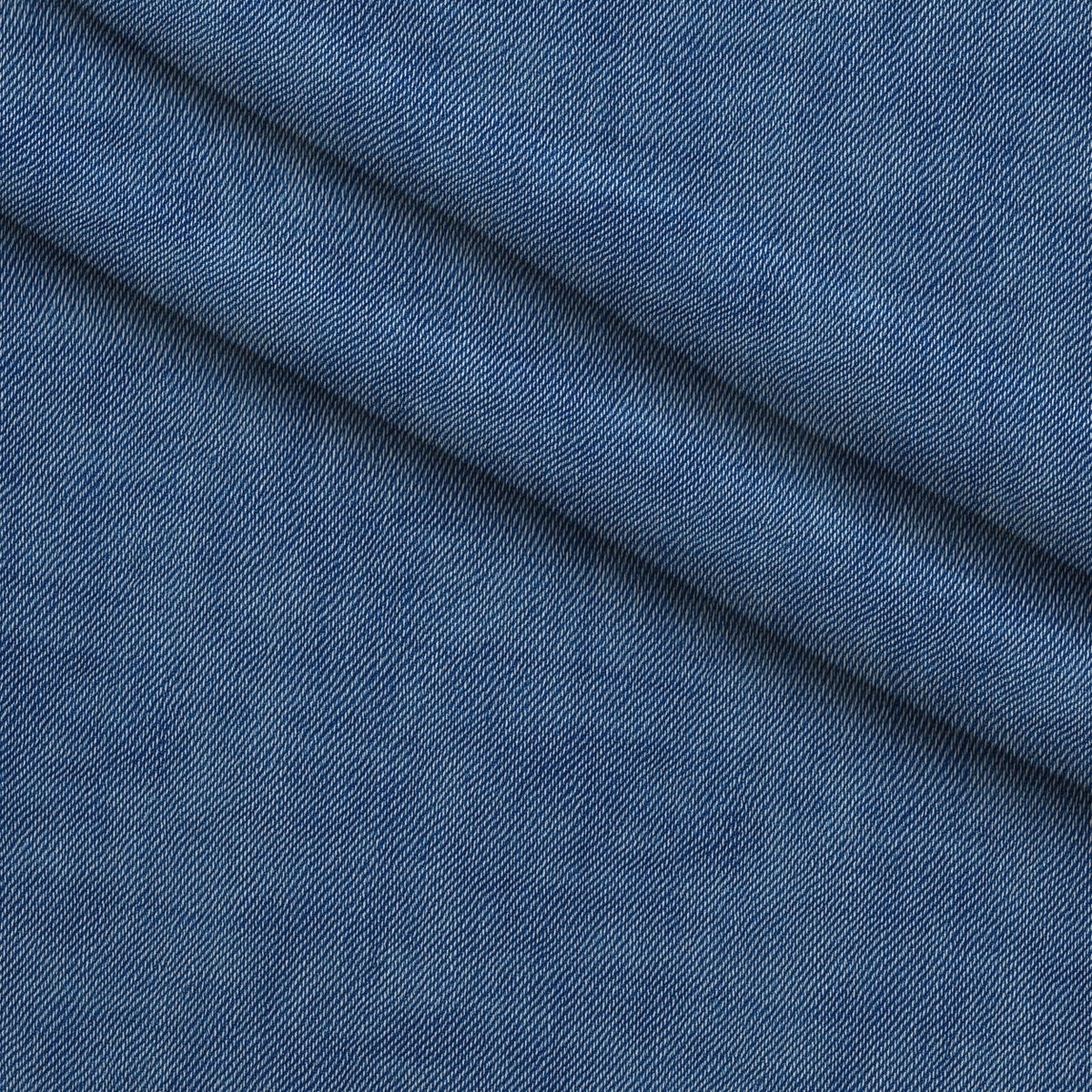 Indigo Twill Pattern 5 Fleece Fabric — fleece fabric folded close-up preview (mv-fleece-v1:lying)
