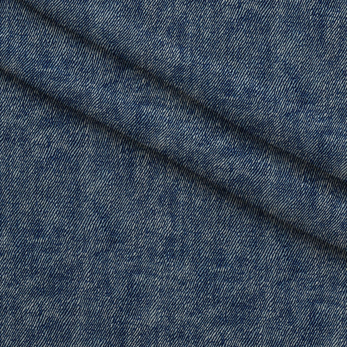 Indigo Twill Pattern 9 Fleece Fabric — fleece fabric folded close-up preview (mv-fleece-v1:lying)