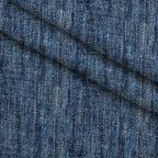 Indigo Weave Pattern 15 Fleece Fabric — fleece fabric folded close-up preview (mv-fleece-v1:lying)