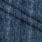 Indigo Weave Pattern 2 Fleece Fabric — fleece fabric folded close-up preview (mv-fleece-v1:lying)