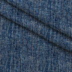 Indigo Weave Pattern 8 Fleece Fabric — fleece fabric folded close-up preview (mv-fleece-v1:lying)