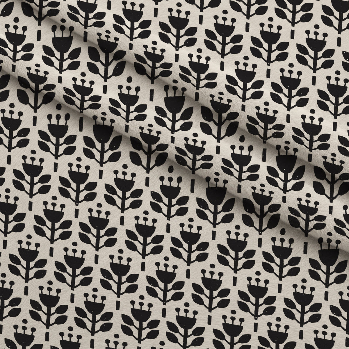 Ink Block Print Pattern 14 Fleece Fabric — fleece fabric folded close-up preview (mv-fleece-v1:lying)