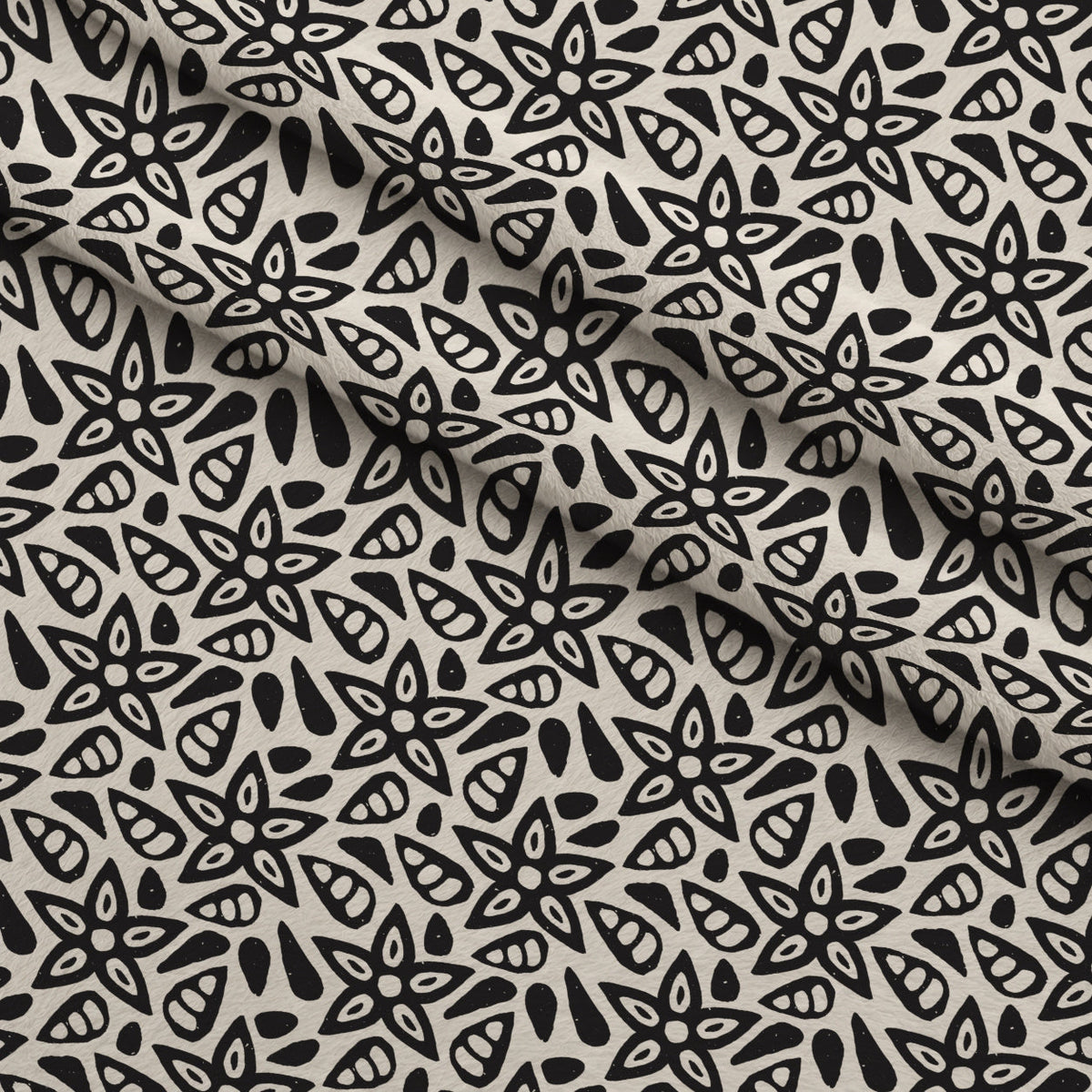 Ink Block Print Pattern 17 Fleece Fabric — fleece fabric folded close-up preview (mv-fleece-v1:lying)