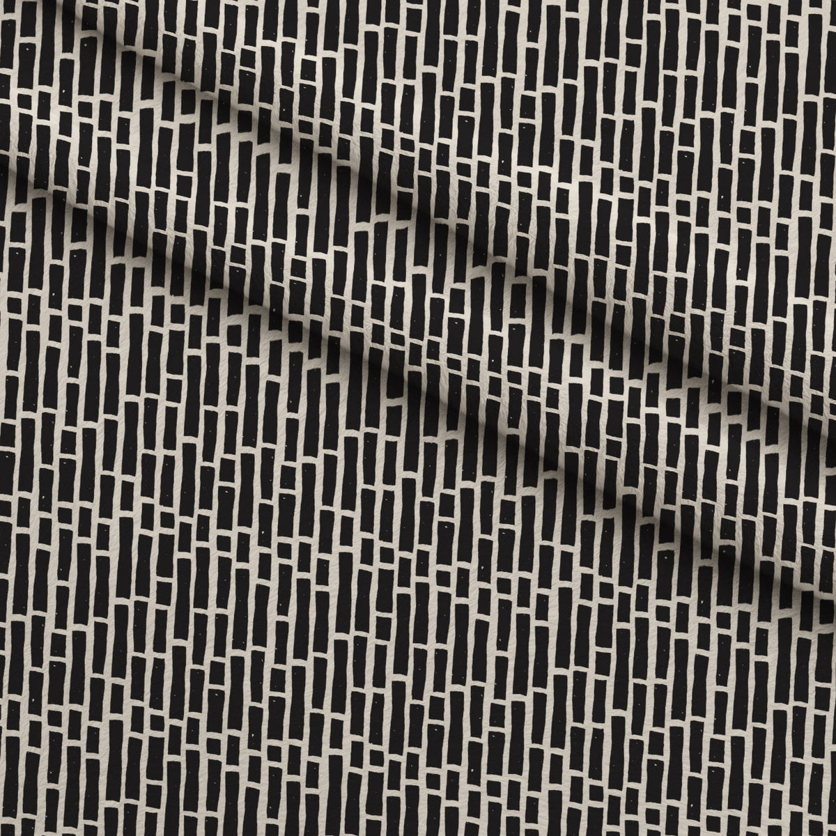 Ink Block Print Pattern 6 Fleece Fabric — fleece fabric folded close-up preview (mv-fleece-v1:lying)