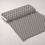 Ink Block Print Pattern 7 Fleece Fabric — fleece fabric unrolled bolt preview (mv-fleece-v1:bolt)