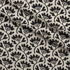 Ink Block Print Pattern 7 Fleece Fabric — fleece fabric folded close-up preview (mv-fleece-v1:lying)