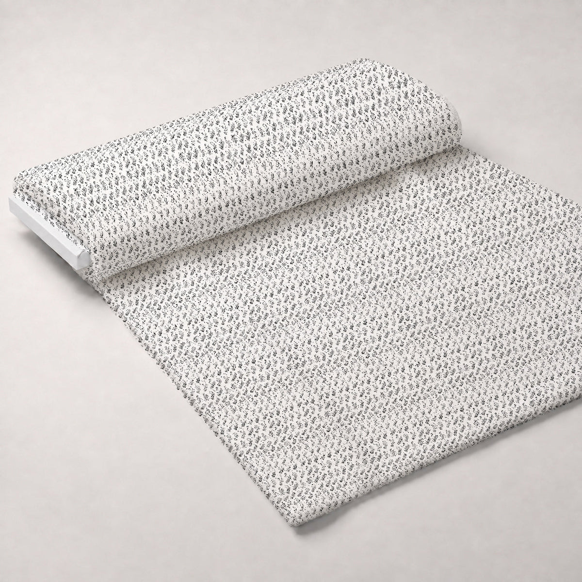 Inked Melodies Pattern 3 Fleece Fabric — fleece fabric unrolled bolt preview (mv-fleece-v1:bolt)