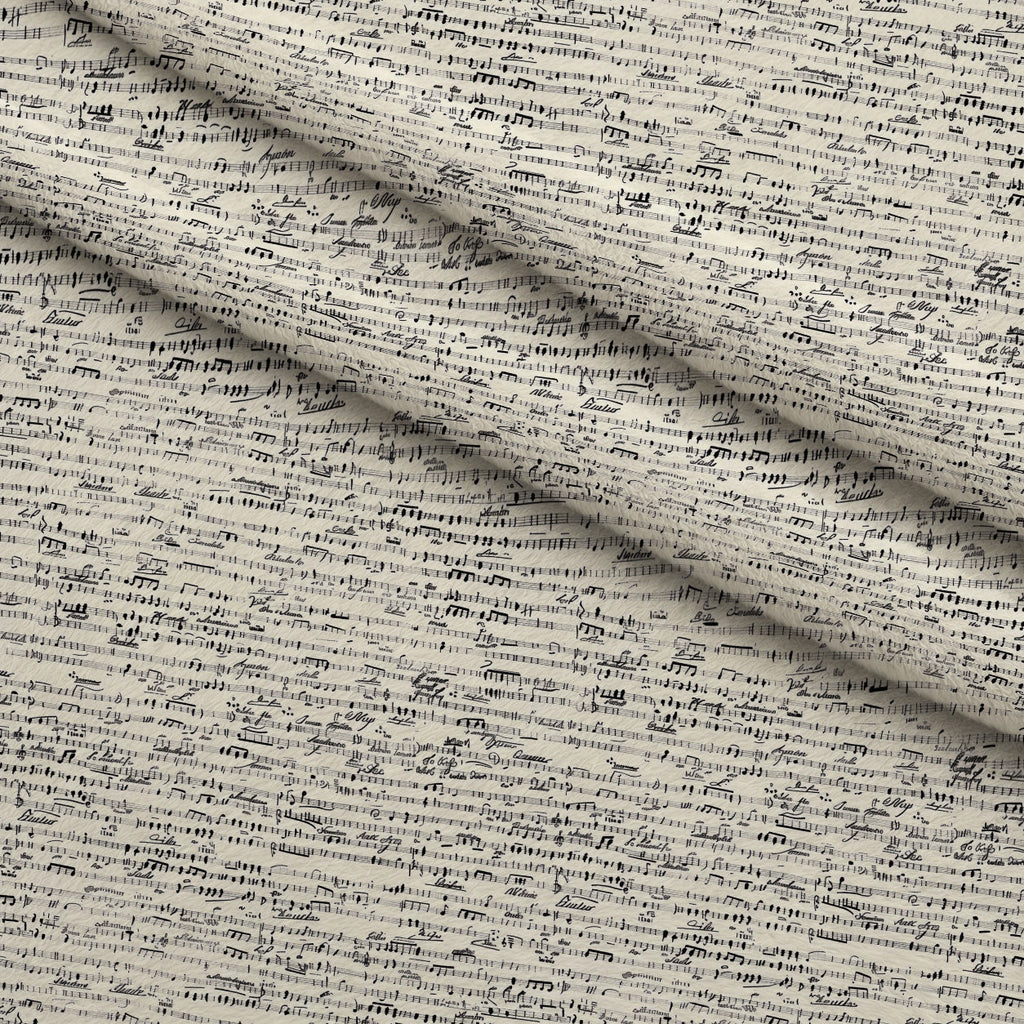 Inked Melodies Pattern 9 Fleece Fabric — fleece fabric folded close-up preview (mv-fleece-v1:lying)
