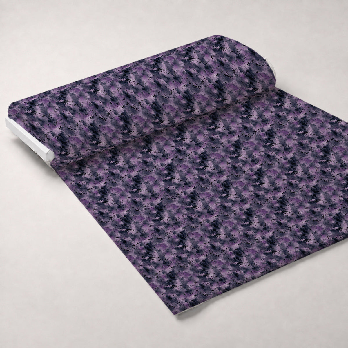 Inkwash Manuscript Pattern 12 Fleece Fabric — fleece fabric unrolled bolt preview (mv-fleece-v1:bolt)