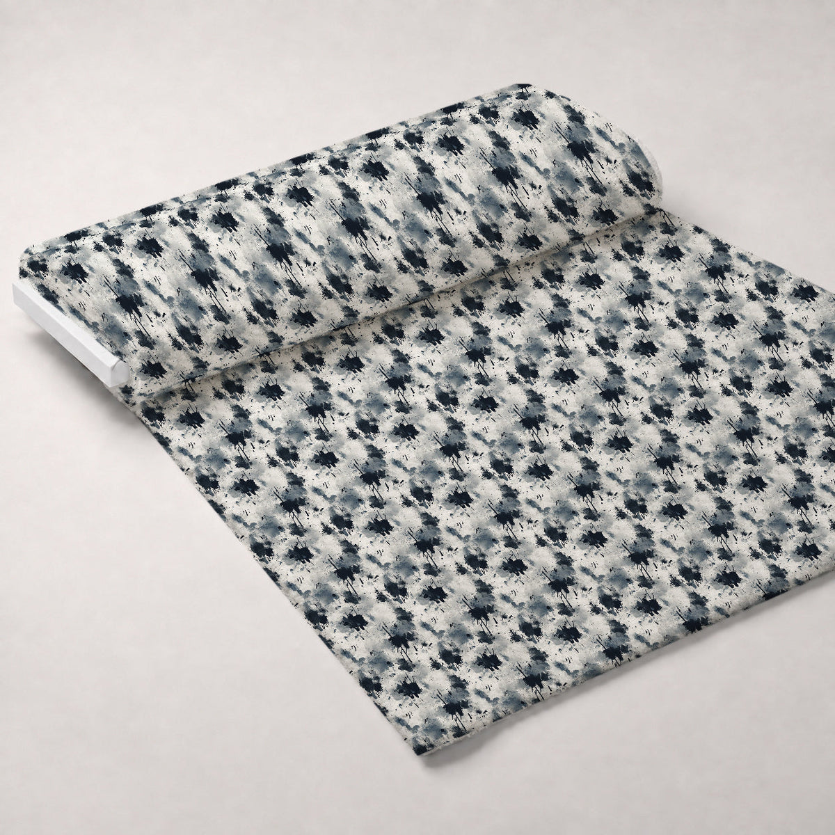 Inkwash Manuscript Pattern 9 Fleece Fabric — fleece fabric unrolled bolt preview (mv-fleece-v1:bolt)