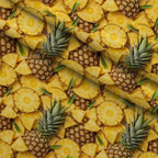 Juicy Medley Pattern 32 Fleece Fabric — fleece fabric folded close-up preview (mv-fleece-v1:lying)