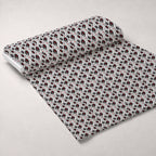 Jukebox Jive Pattern 15 Fleece Fabric — fleece fabric unrolled bolt preview (mv-fleece-v1:bolt)