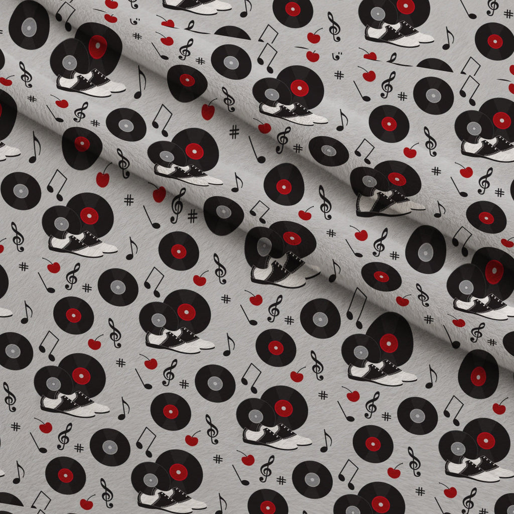 Jukebox Jive Pattern 15 Fleece Fabric — fleece fabric folded close-up preview (mv-fleece-v1:lying)