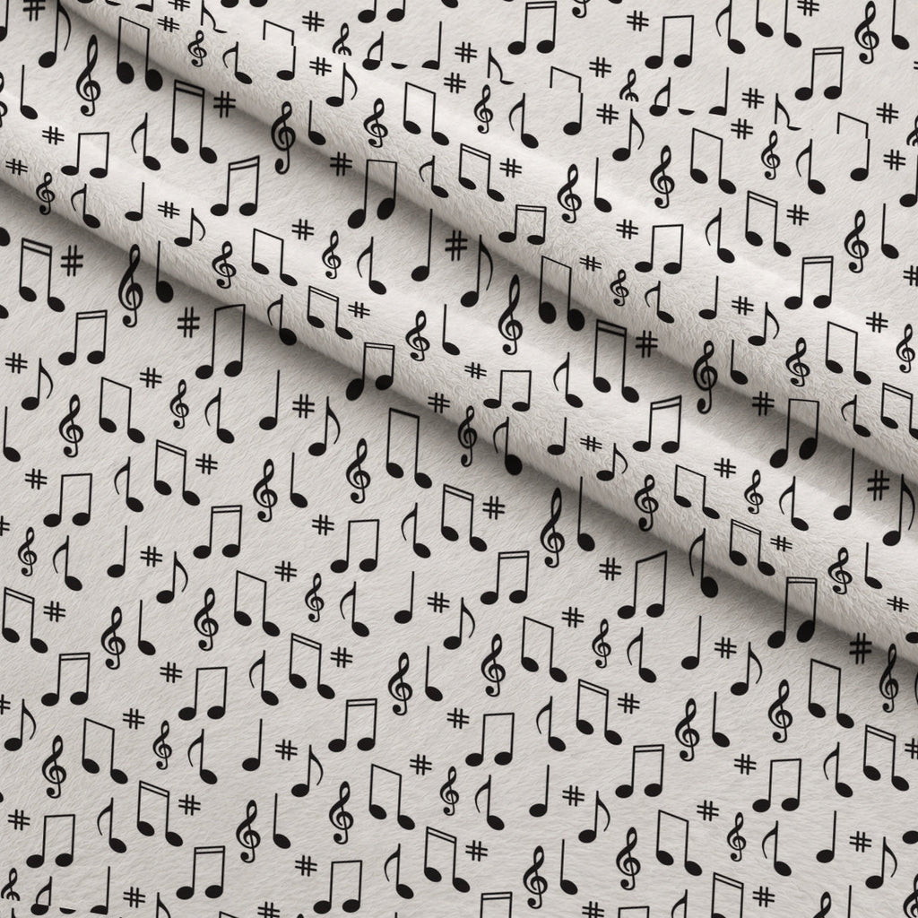 Jukebox Jive Pattern 6 Fleece Fabric — fleece fabric folded close-up preview (mv-fleece-v1:lying)
