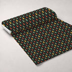 Jukebox Starlight Pattern 3 Fleece Fabric — fleece fabric unrolled bolt preview (mv-fleece-v1:bolt)